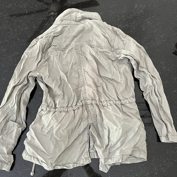 Max Jeans Jacket Size Medium Green - Picture 2 of 3